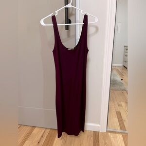 Purple Sleeveless Dress